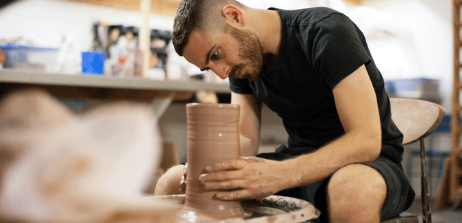 IN THE STUDIO :: CERAMICIST BEN MEDANSKY