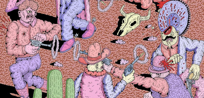 Gore, Guts, & the Grotesque :: The Surreal, Acid Trip Art of Alex Jenkins