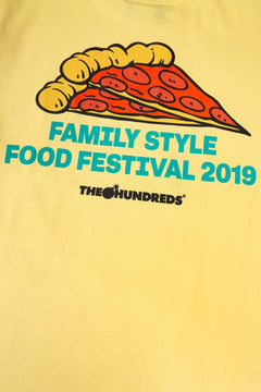 Garfield X The Hundreds Pizza T-Shirt