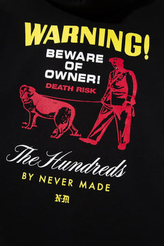Warning Pullover Hoodie