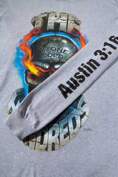 Flaming Skull L/S Shirt