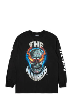 Flaming Skull L/S Shirt