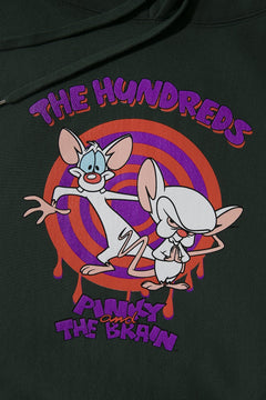 Pinky & Brain Pullover Hoodie
