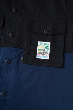 Split Button-Up