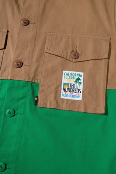 Split Button-Up