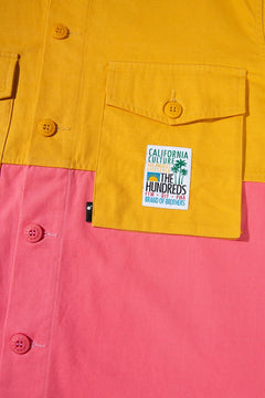 Split Button-Up