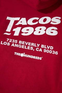 Beverly Tacos Pullover Hoodie