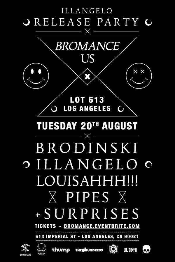 Illangelo Release Party X Bromance