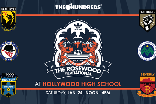 THE HUNDREDS X adidas :: RSWD INVITATIONAL SOCCER TOURNAMENT AT HOLLYWOOD HIGH SCHOOL