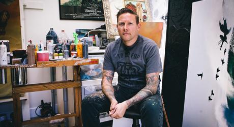 In the Studio and Into the World of Artist Greg 