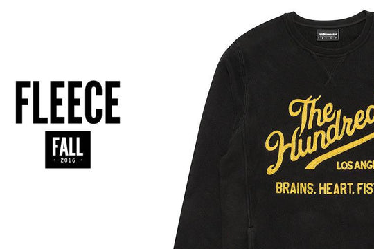 Brave the Elements :: All New The Hundreds Fall 2016 Fleece & Sweatshirts