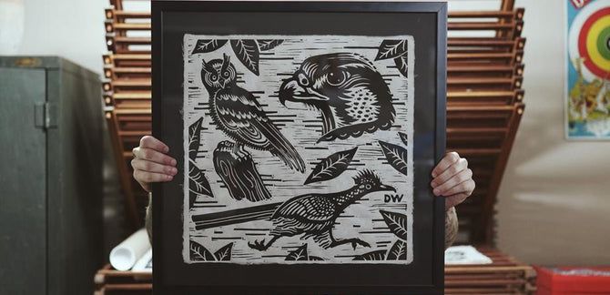 Carving it Out :: The Wood Cut Illustrations of Denton Watts