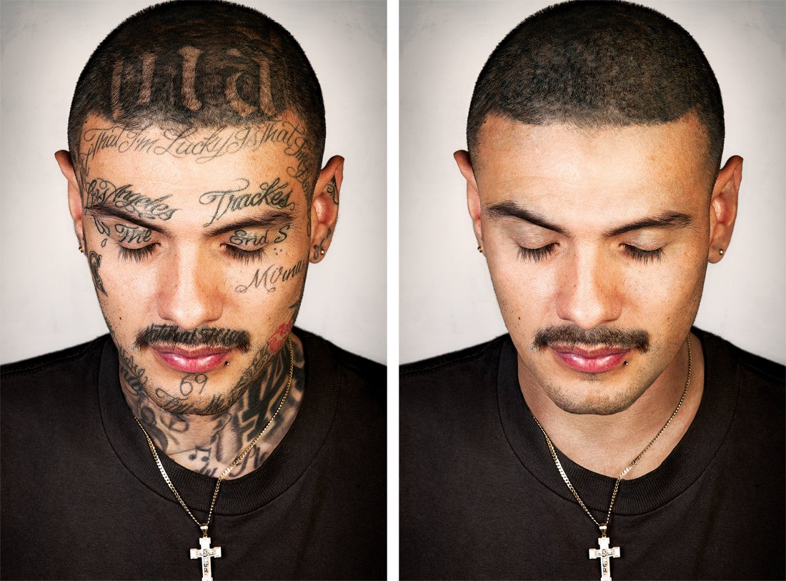 'Skin Deep' Is a Powerful Book of Portraits Documenting Ex-Gang Members Without Tattoos