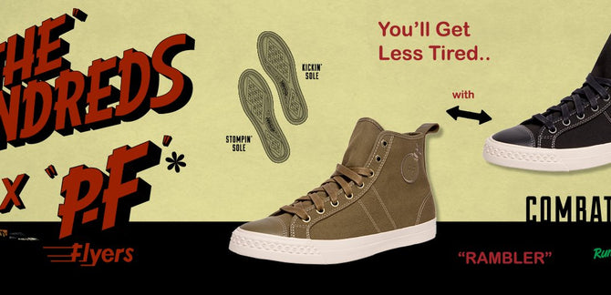 The Hundreds X PF Flyers Rambler :: Available Now