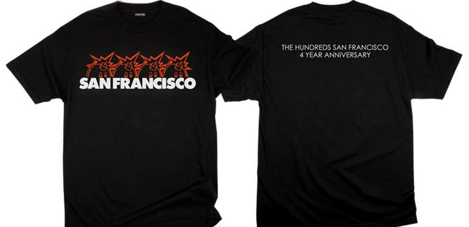 THE HUNDREDS SAN FRANCISCO FOUR-YEAR ANNIVERSARY EXCLUSIVE RELEASE