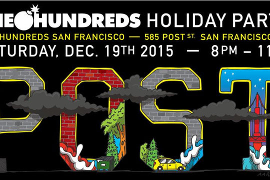 The Hundreds San Francisco Holiday Party w/ Aaron Kai & Alexander Spit