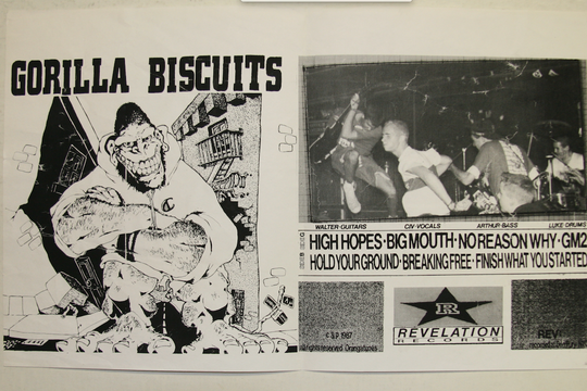 Meet Billy Sidebyside, the Little-Known Artist Behind the Iconic Gorilla Biscuits Mascot