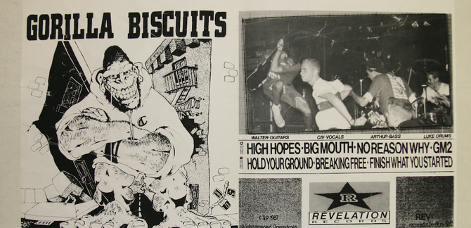 Meet Billy Sidebyside, the Little-Known Artist Behind the Iconic Gorilla Biscuits Mascot