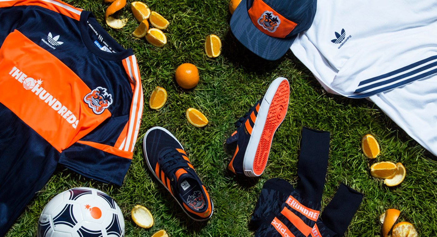 The Hundreds X adidas Skateboarding :: 