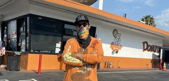 ARTIST SERIES BANDANAS :: Greg Ito Paints with the Symbols of His Past