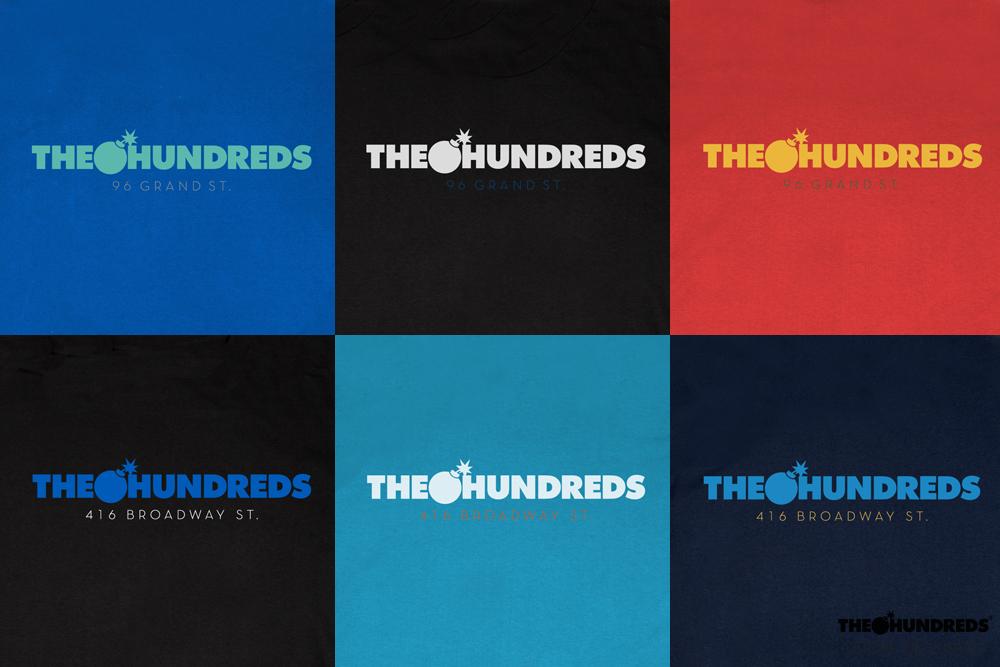 THE HUNDREDS STORE EXCLUSIVE™ TEES RELEASE TODAY.