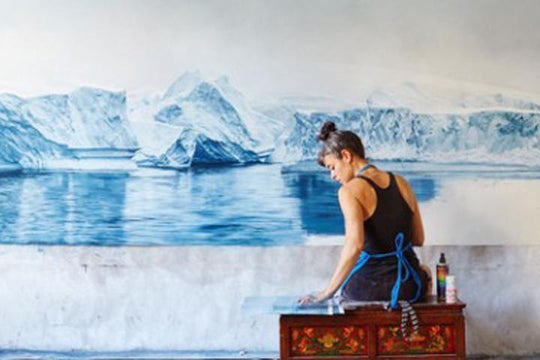 Artist Zaria Forman's TEDTalk Reveals the Urgency of Climate Change