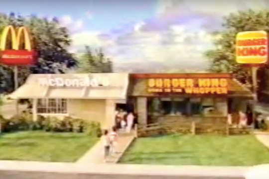 When Burger King Bodied McDonald's :: The Burger Wars of the '80s Was a Real Thing