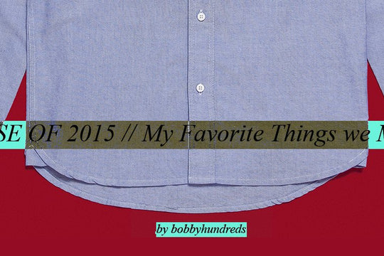 Making Sense of 2015 :: My Favorite Things We Made This Year