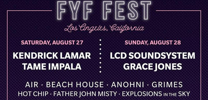 JUST ANNOUNCED: FYF Fest 2016 Lineup ft. Kendrick Lamar, Young Thug, & More