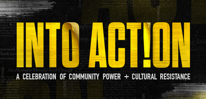 INTO ACTION.