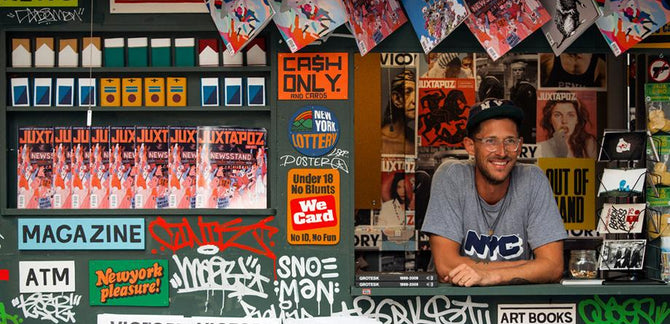 An Interview with Grotesk on His Newsstand Installation in Times Square