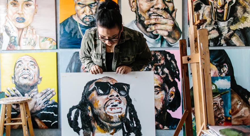 8/12 :: Portraitist Mariella Angela's 