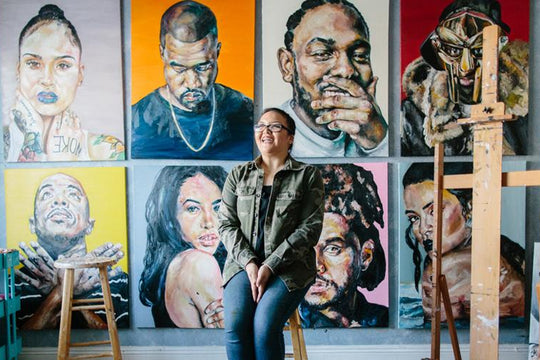 How Tyler, the Creator Helped a 21-Year-Old Artist Realize Her Rap Portraiture Dreams