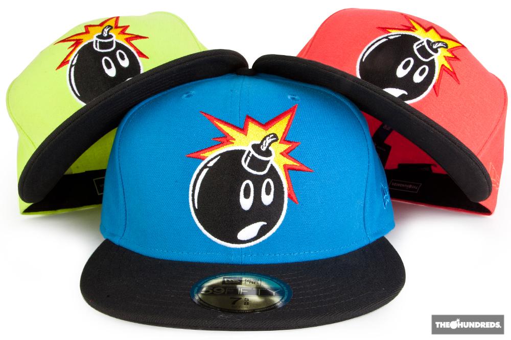 The Hundreds "Fluorescent Adam" New Era 59/50 Fitted Baseball Cap
