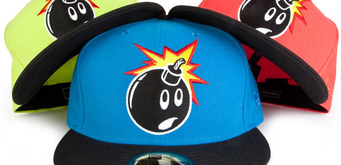 The Hundreds "Fluorescent Adam" New Era 59/50 Fitted Baseball Cap