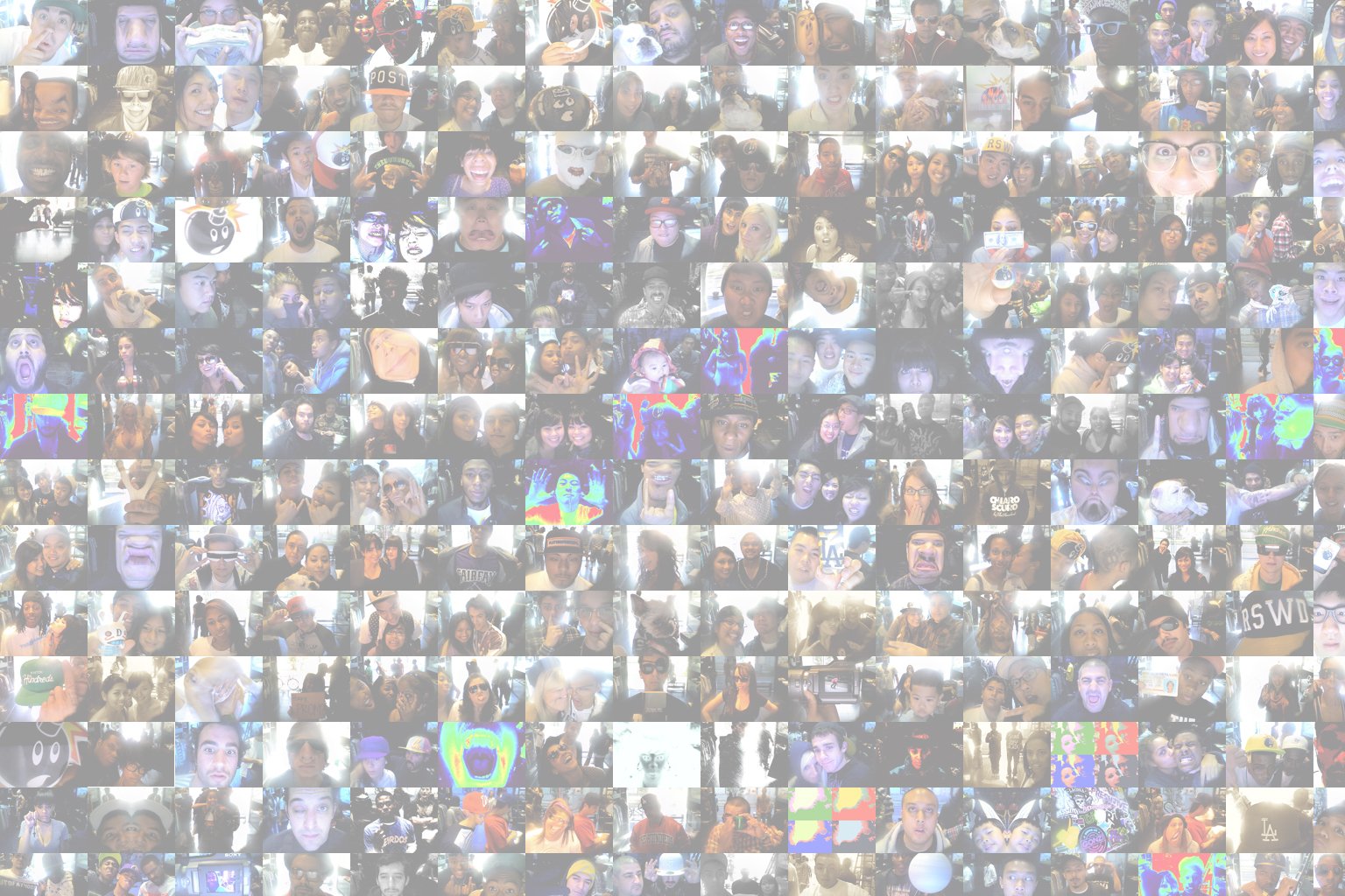 THE MANY FACES.