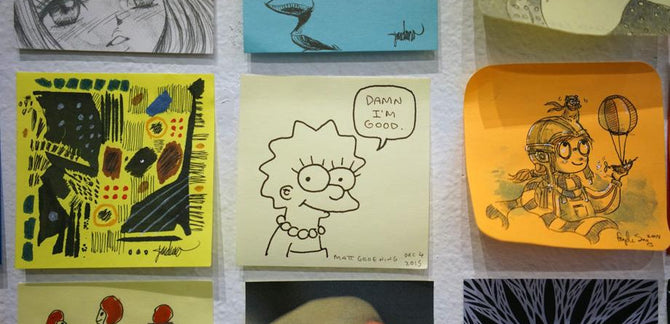 The Best of Giant Robot's Post-It Show