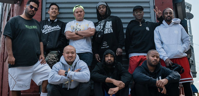 The Hundreds X Rocky Launch Party in Philadelphia with our Ps & Qs Fam
