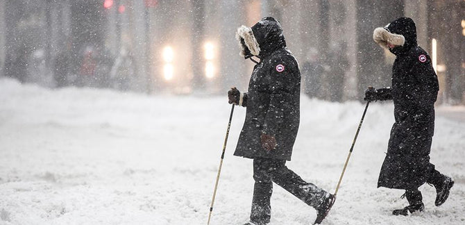 Striking Street Photos of Storm Jonas in New York City