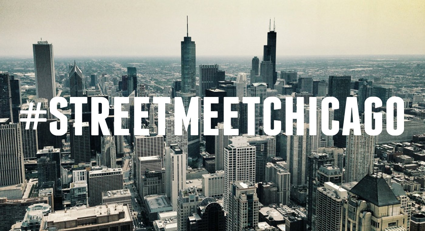 LIVE SHOTS FROM THE HUNDREDS' #STREETMEETCHICAGO