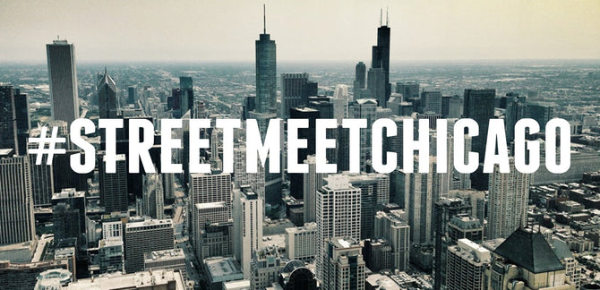 LIVE SHOTS FROM THE HUNDREDS' #STREETMEETCHICAGO