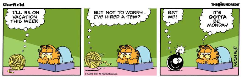I HATE MONDAYS.