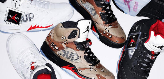 Scenes of Madness from the Supreme x Air Jordan Release