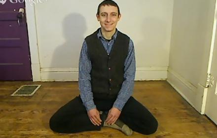 JUST A GUY SMILING FOR 4 HOURS