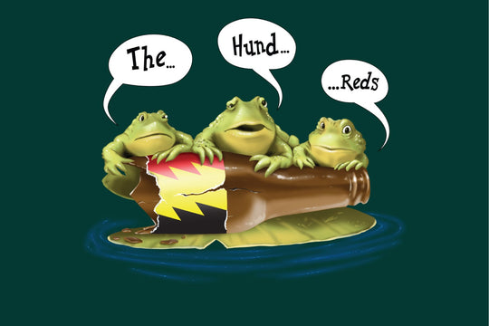 Behind the Shirt :: An Ode to Three Frogs Memorialized in Advertising History