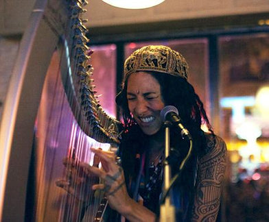 A CONVERSATION WITH BEAT MAKING HARPIST LOW LEAF
