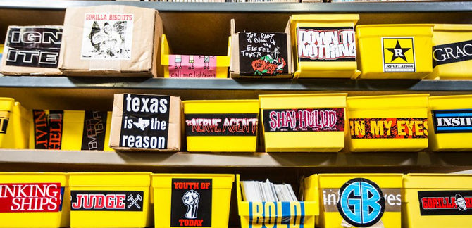 Hold True :: Bobby Hundreds Tours the Revelation Records Office