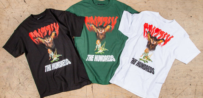THE HUNDREDS X GRIZZLY GRIPTAPE :: AVAILABLE NOW