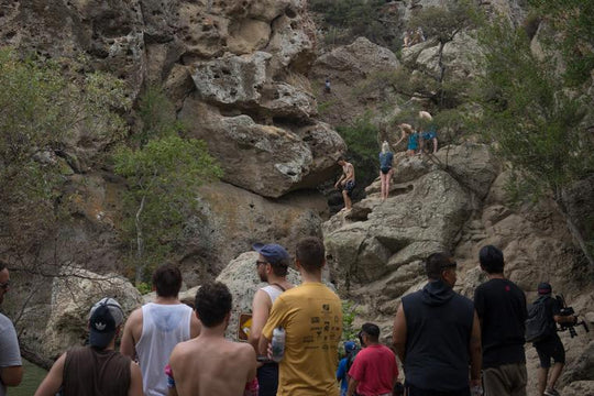Hot on the Trail :: Street Meet in Malibu Creek State Park