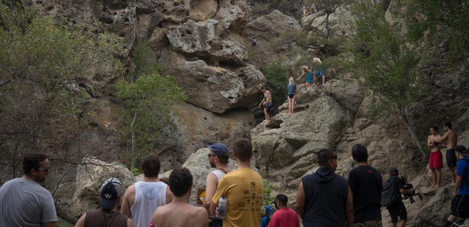 Hot on the Trail :: Street Meet in Malibu Creek State Park